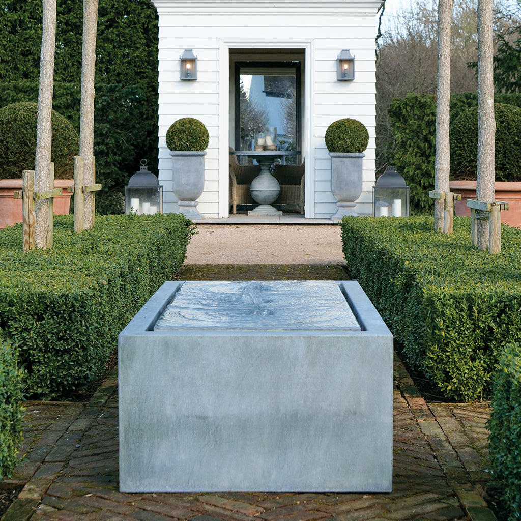 Qube Galvanised Steel Rectangular Water Table (10170271563969)