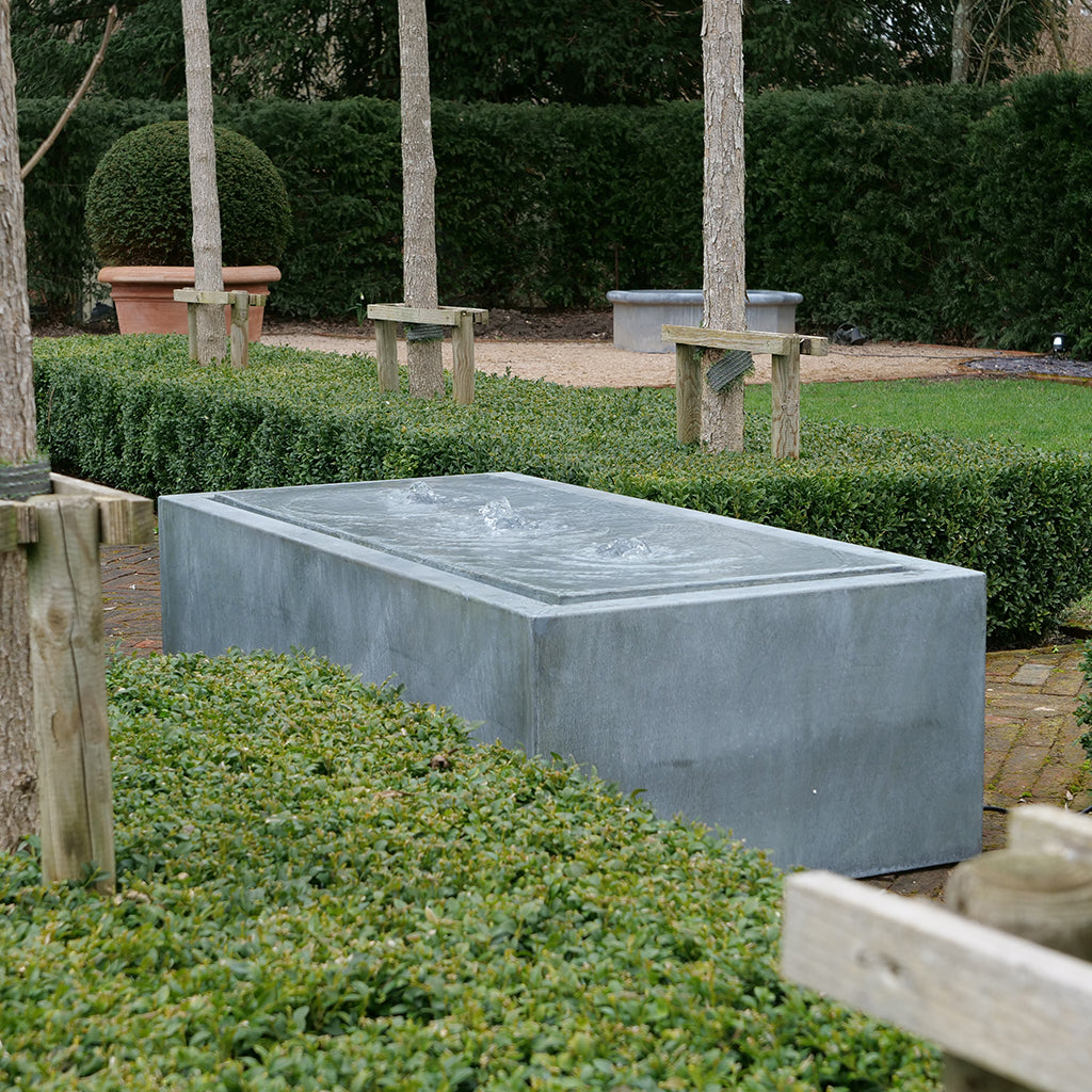 Qube Galvanised Steel Rectangular Water Table (10170271563969)