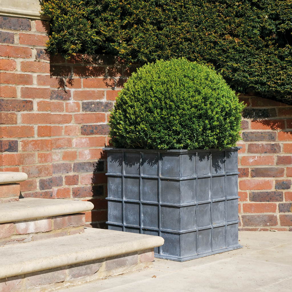 Sienna Square Galvanised Steel Planter (10175678742721)
