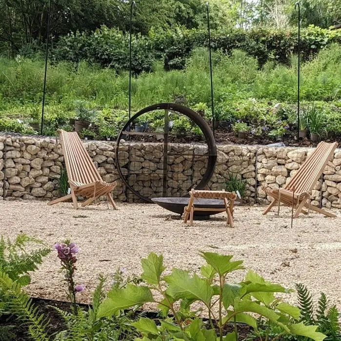 Circular Corten Steel Logg Ronde Store (7544796610753)