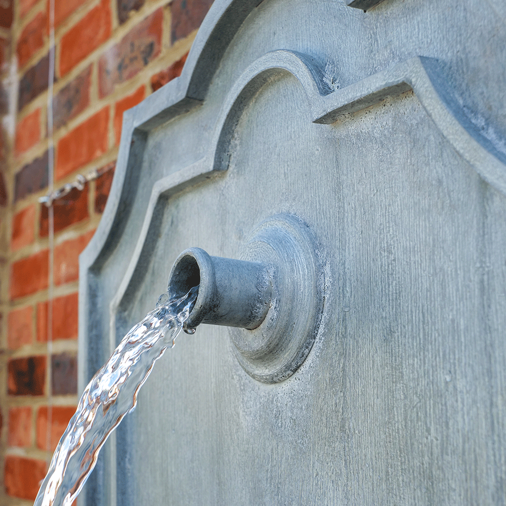 Tiber Galvanised Zinc Tall Water Fountain (10171841151169)