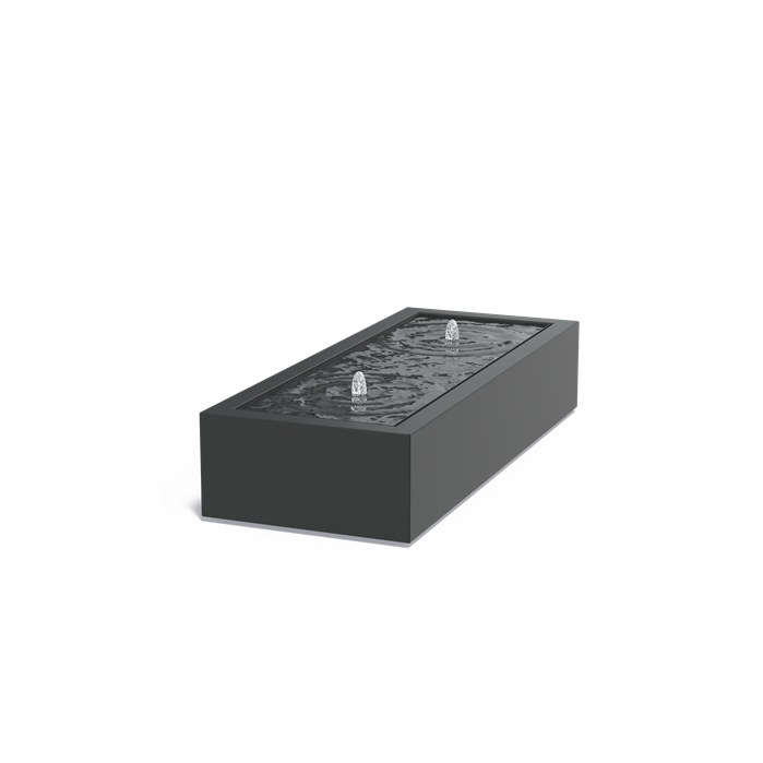 Aluminium Rectangular Water Table (7638074130625)