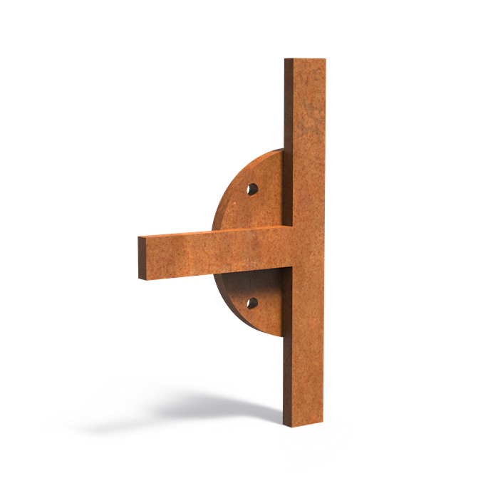 Corten Steel Bunke Log Storage (7602617123009)