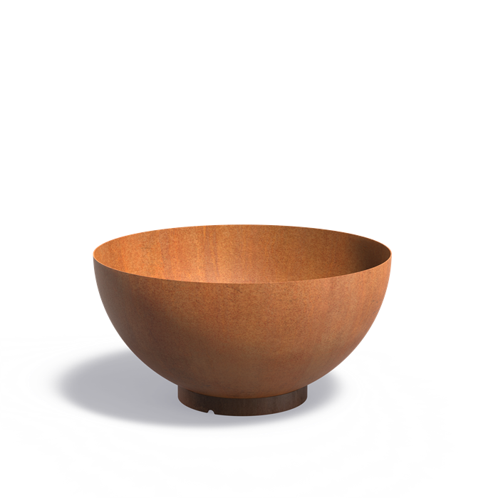 Dipott Bocca Corten Steel Bowl Planter (7544787730625)