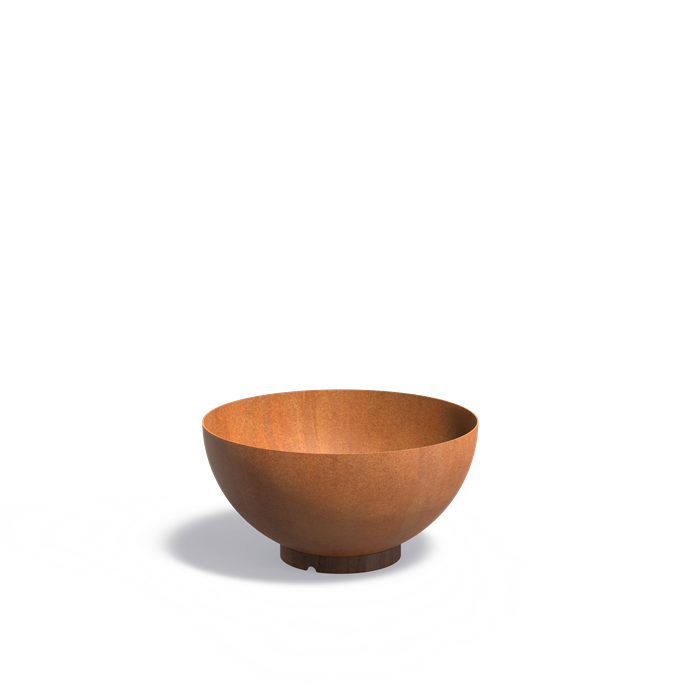 Dipott Bocca Corten Steel Bowl Planter (7544787730625)