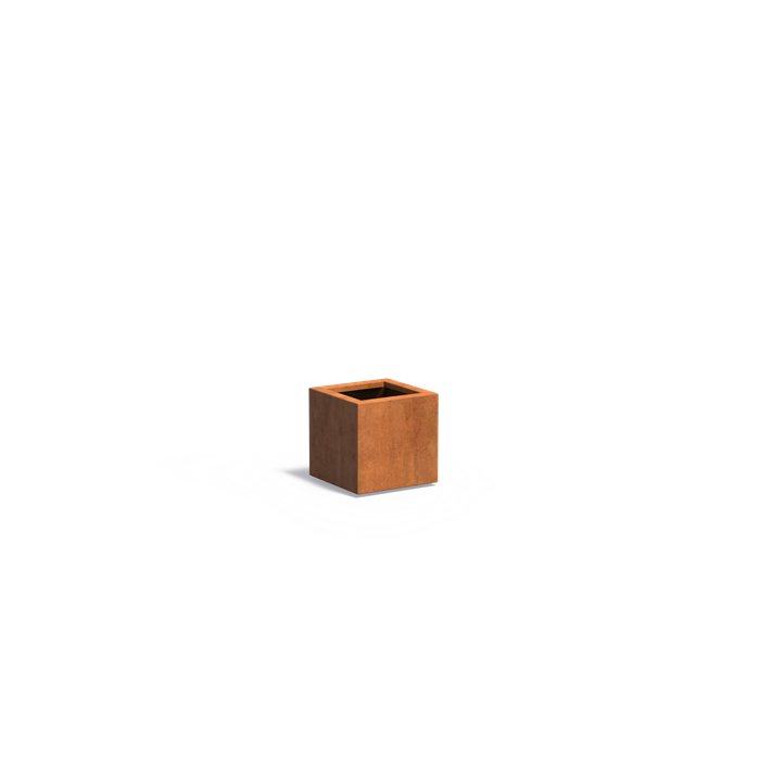 Adezz Corten Steel Cube Planter (5773668614308)