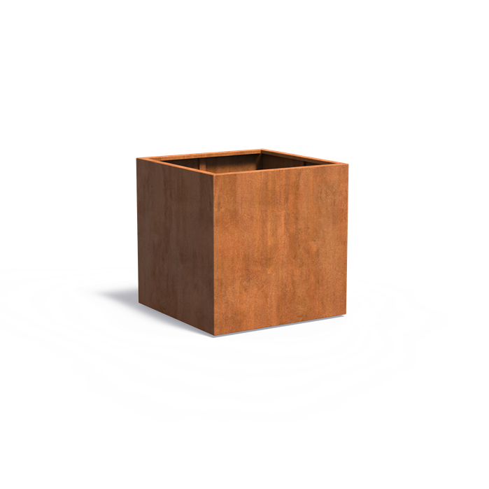Adezz Corten Steel Cube Planter (5773668614308)