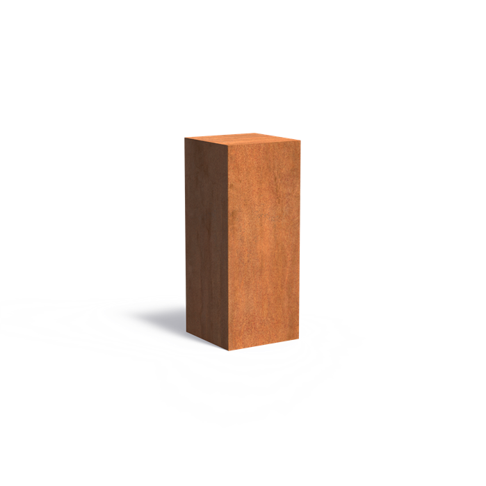 Corten Steel Solid Socle (7595913380033)
