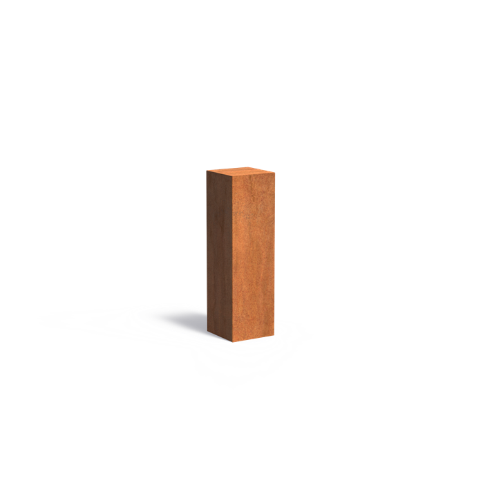 Corten Steel Solid Socle (7595913380033)