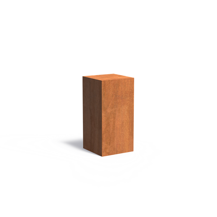 Corten Steel Solid Socle (7595913380033)