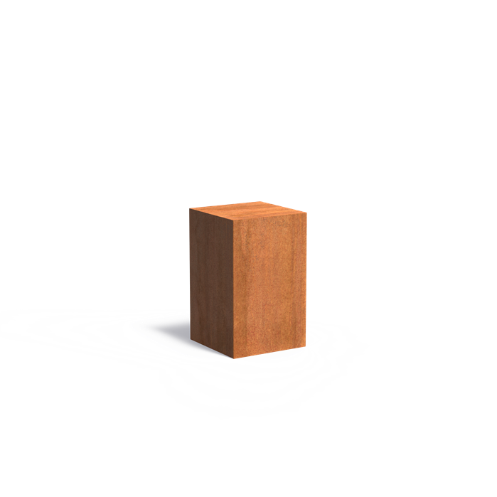 Corten Steel Solid Socle (7595913380033)