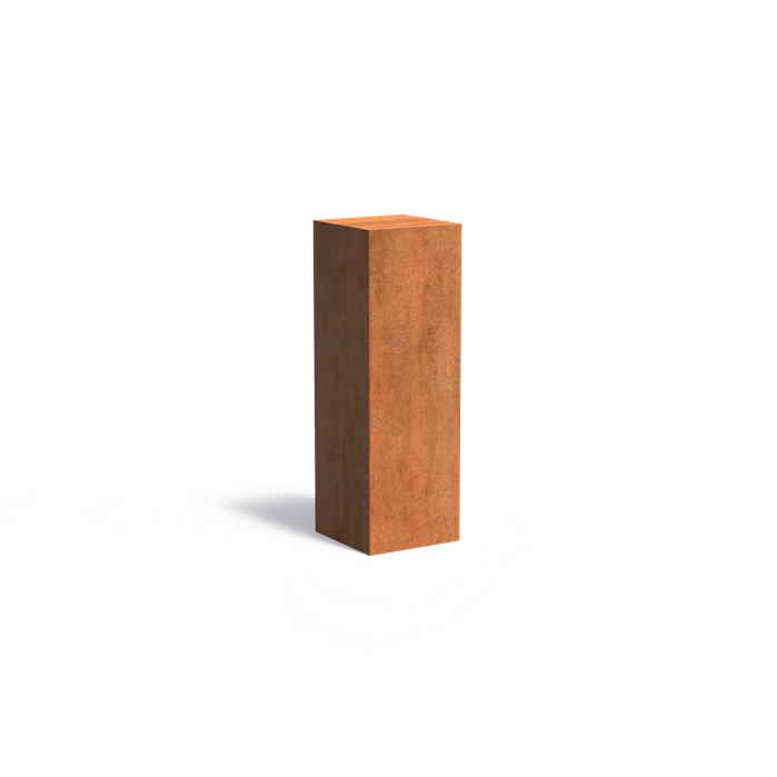 Corten Steel Solid Socle (7595913380033)