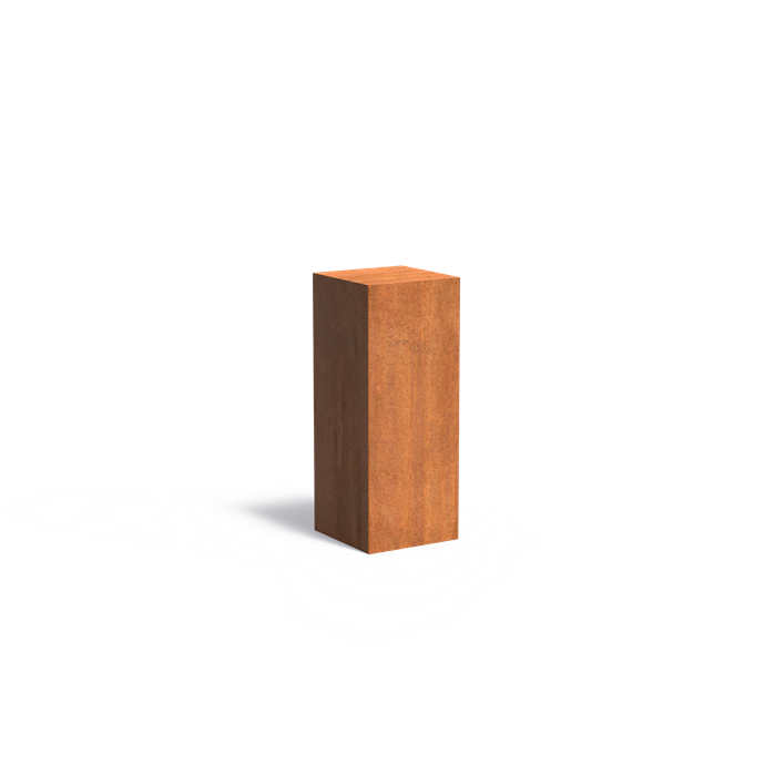 Corten Steel Solid Socle (7595913380033)