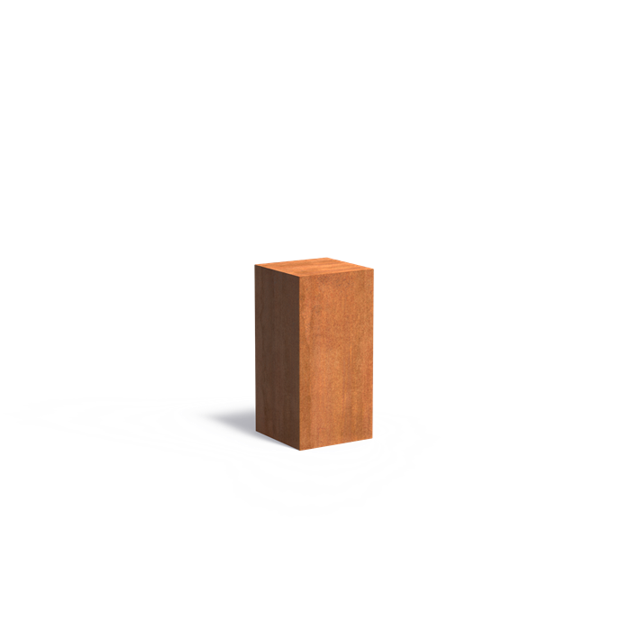 Corten Steel Solid Socle (7595913380033)