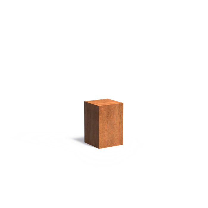 Corten Steel Solid Socle (7595913380033)