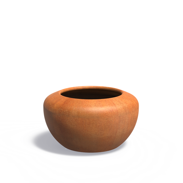 Corten Steel Onyx Planter (7620707418305)
