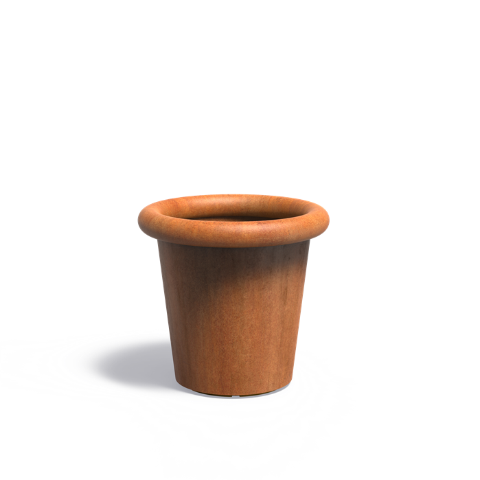 Dipott Corten Steel Tube Planter (7544774295745)