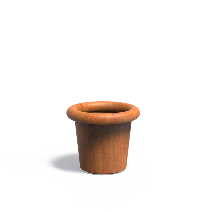 Dipott Corten Steel Tube Planter (7544774295745)