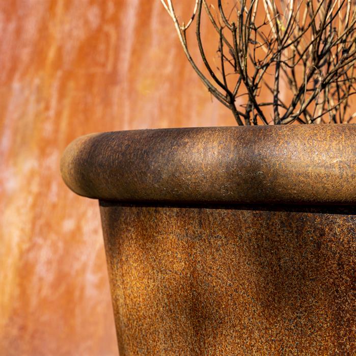Dipott Corten Steel Tube Planter (7544774295745)