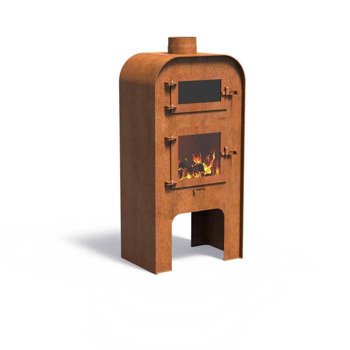 Forno Corten Steel GAP 200 Wood-Fired Pizza Oven (7567425994945)