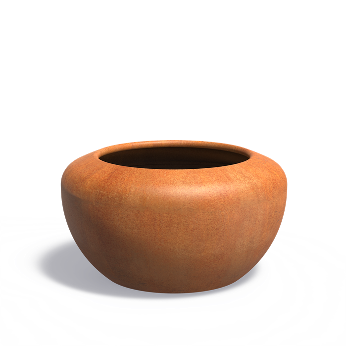 Corten Steel Onyx Planter (7620707418305)