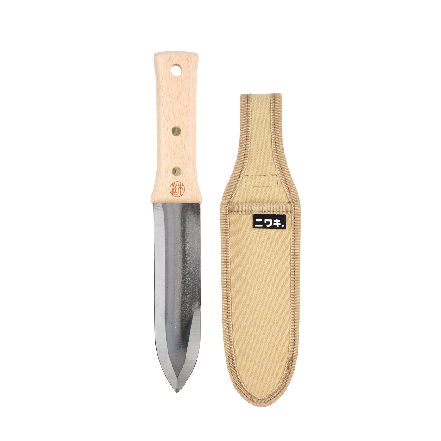 Niwaki Hori Hori Trowel & New Canvas Holster (7560464138433)