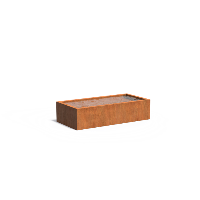 Adezz Corten Steel Rectangular Pond (7570334744769)