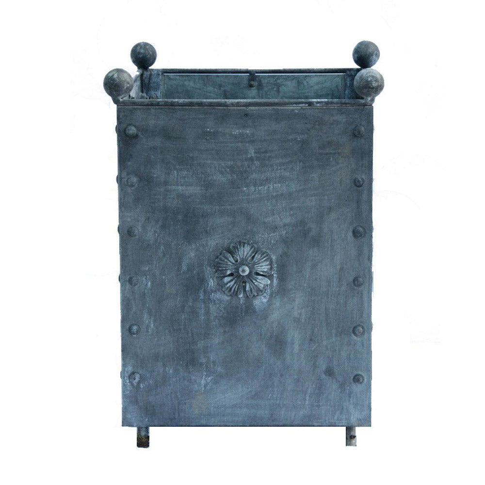 Traditional Galvanised Steel Planter (7701944631489)