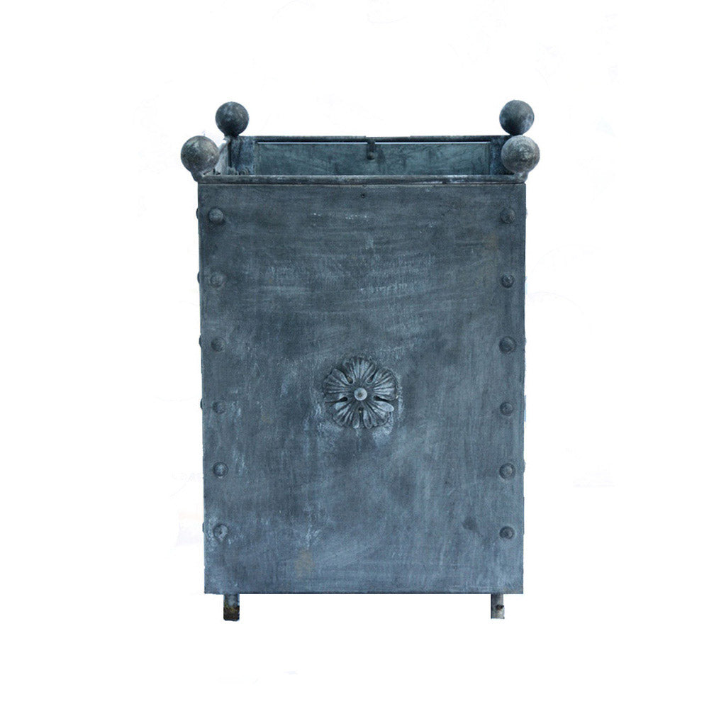 Traditional Galvanised Steel Planter (7701944631489)