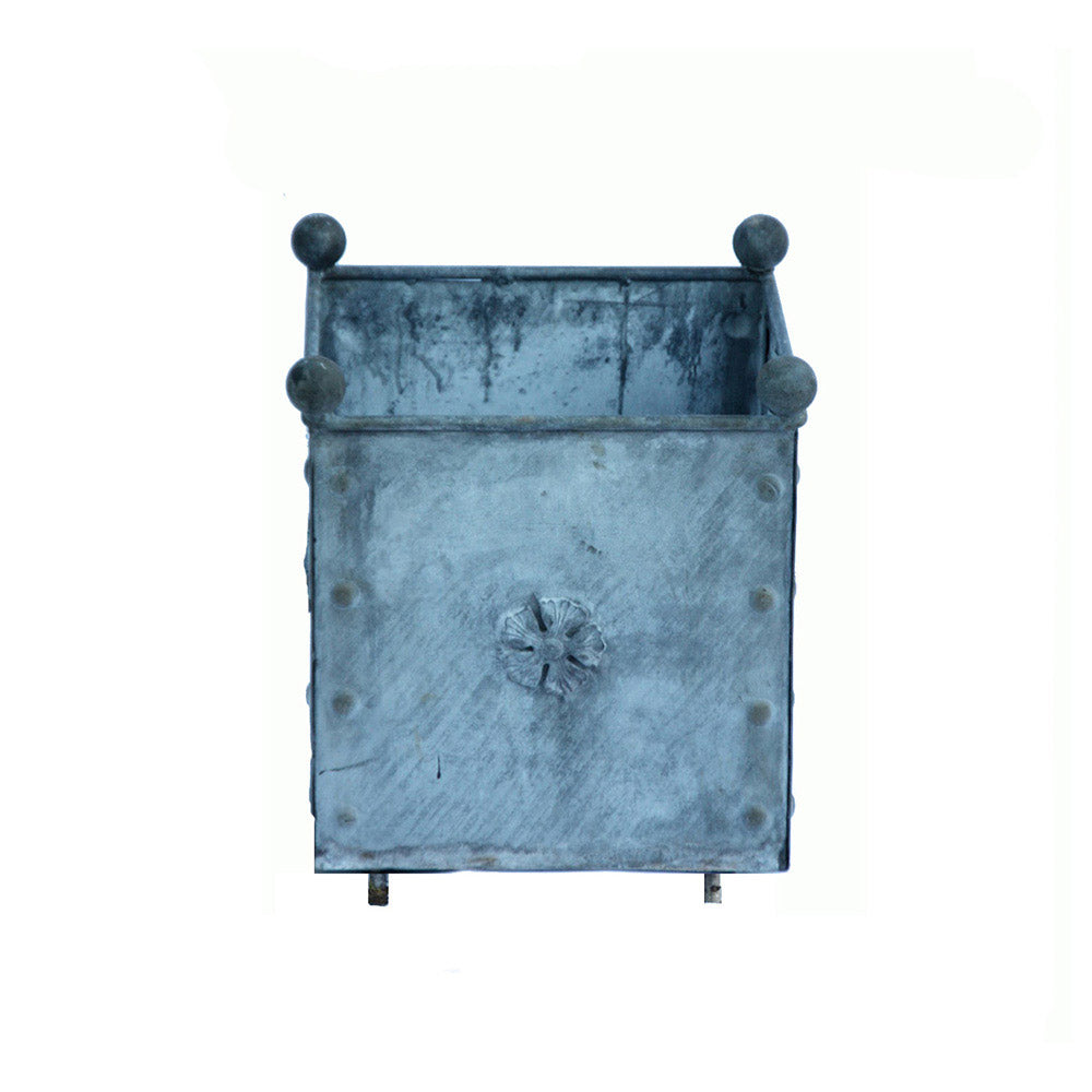 Traditional Galvanised Steel Planter (7701944631489)