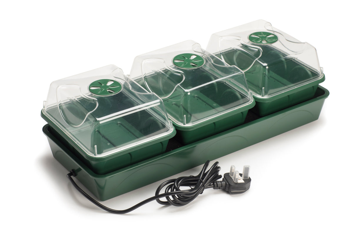 Starting Seedlings with Heated Propagators