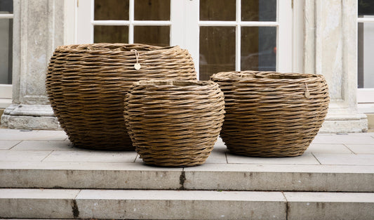Handcrafted Willow Planters for Beautiful Gardens