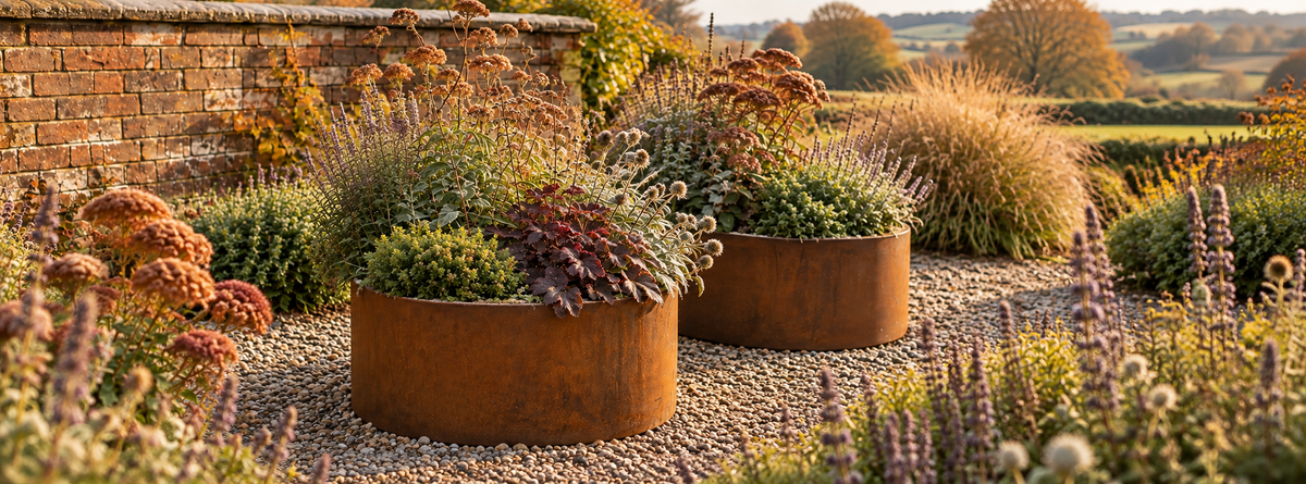 Corten Steel Planters
