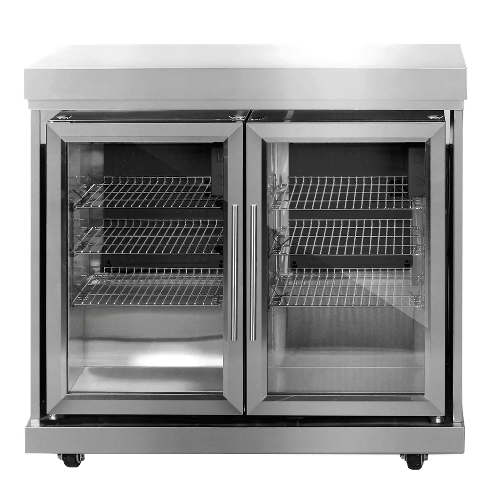 American style outdoor modular kitchen range