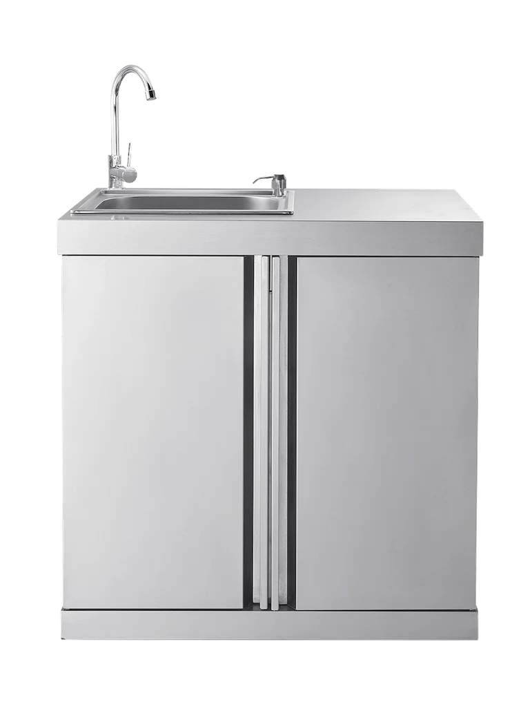 American style outdoor modular kitchen range