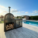 American style outdoor modular kitchen range