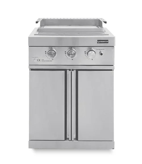 American style outdoor modular kitchen range