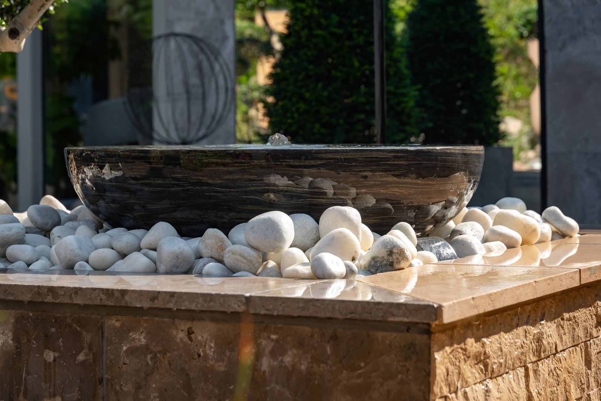 Infinity Serene 90 Pewter Water Feature Kit (15042585657729)