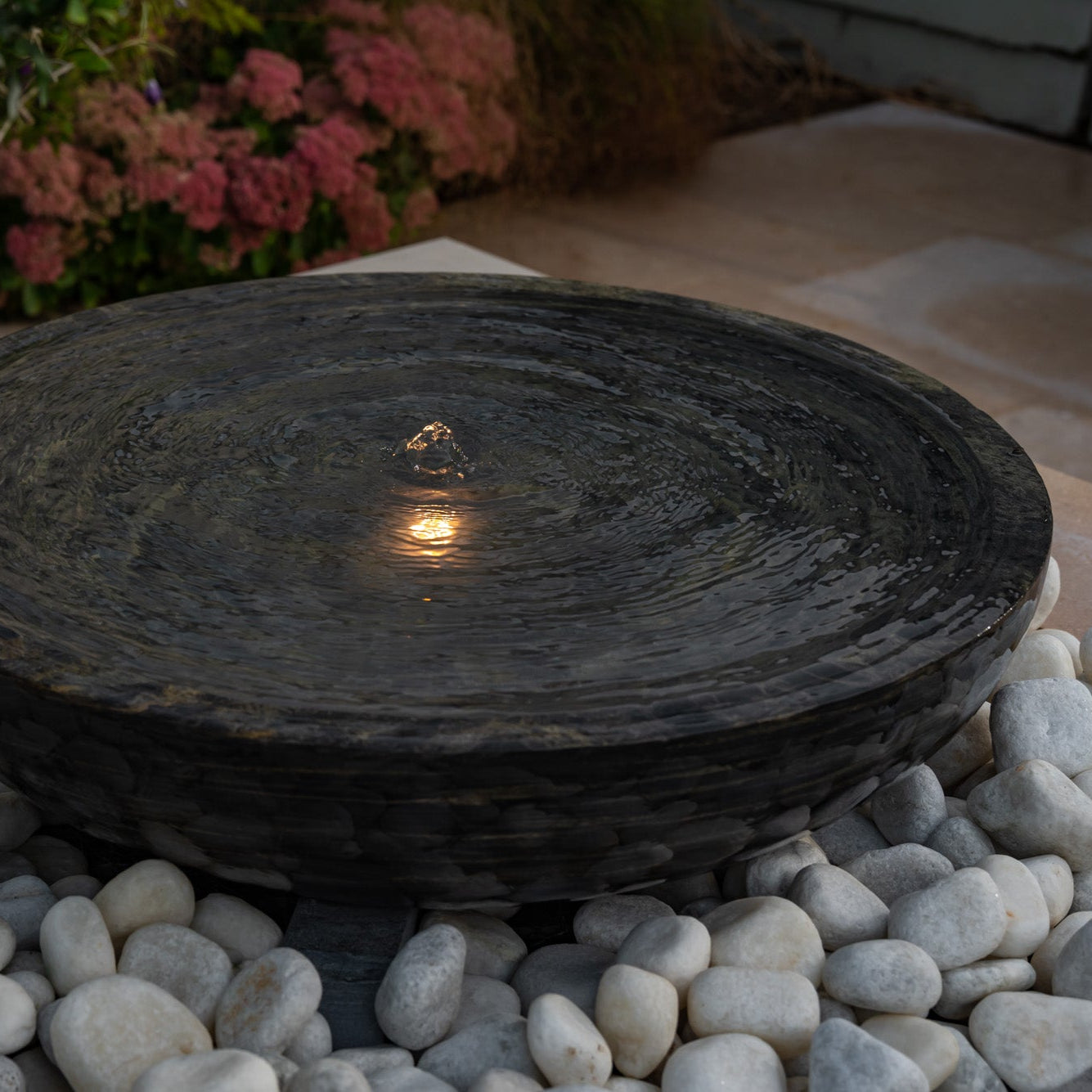 Infinity Serene 90 Pewter Water Feature Kit (15042585657729)