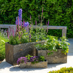 Surmi Slate Trough Planter Trio (15001261965697) (15001292734849) (15001306956161)