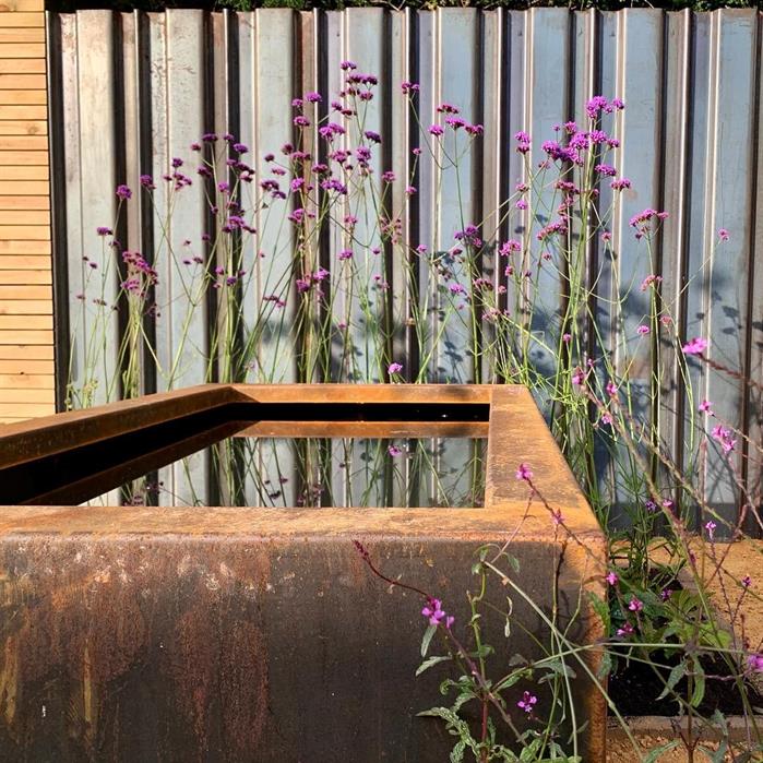 Adezz Corten Steel Pond