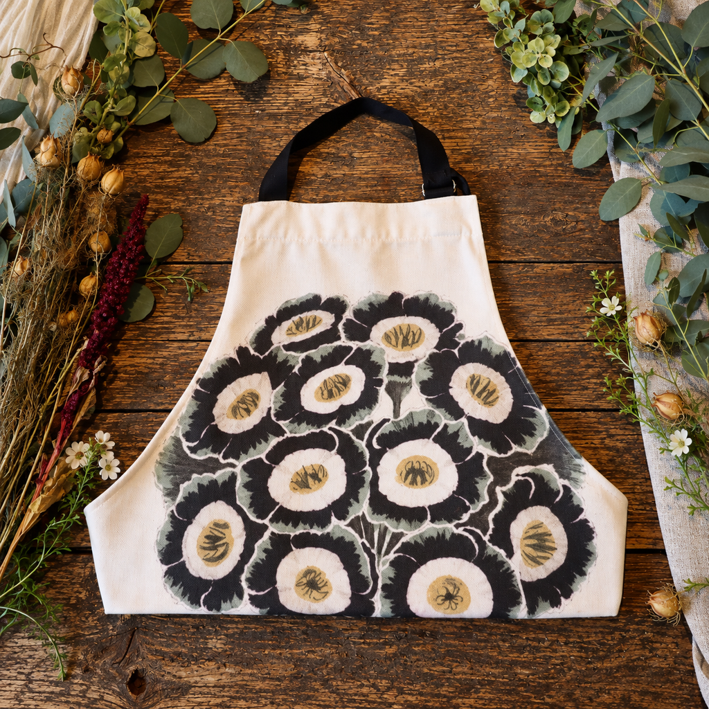 Handmade Cotton Apron Botanical Collection