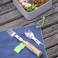 Opinel No.8 Pocket Knife and Picnic+ Spork Set