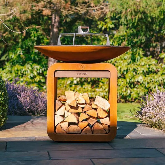 Corten Steel Seare Halo Plancha Grill