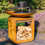 Corten Steel Seare Halo Plancha Grill