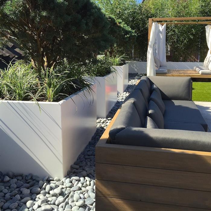 Adezz Carrez Aluminium Trough Planter (10144645775553)