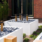 Fibreglass Square Carrez Planter (15020099338625)