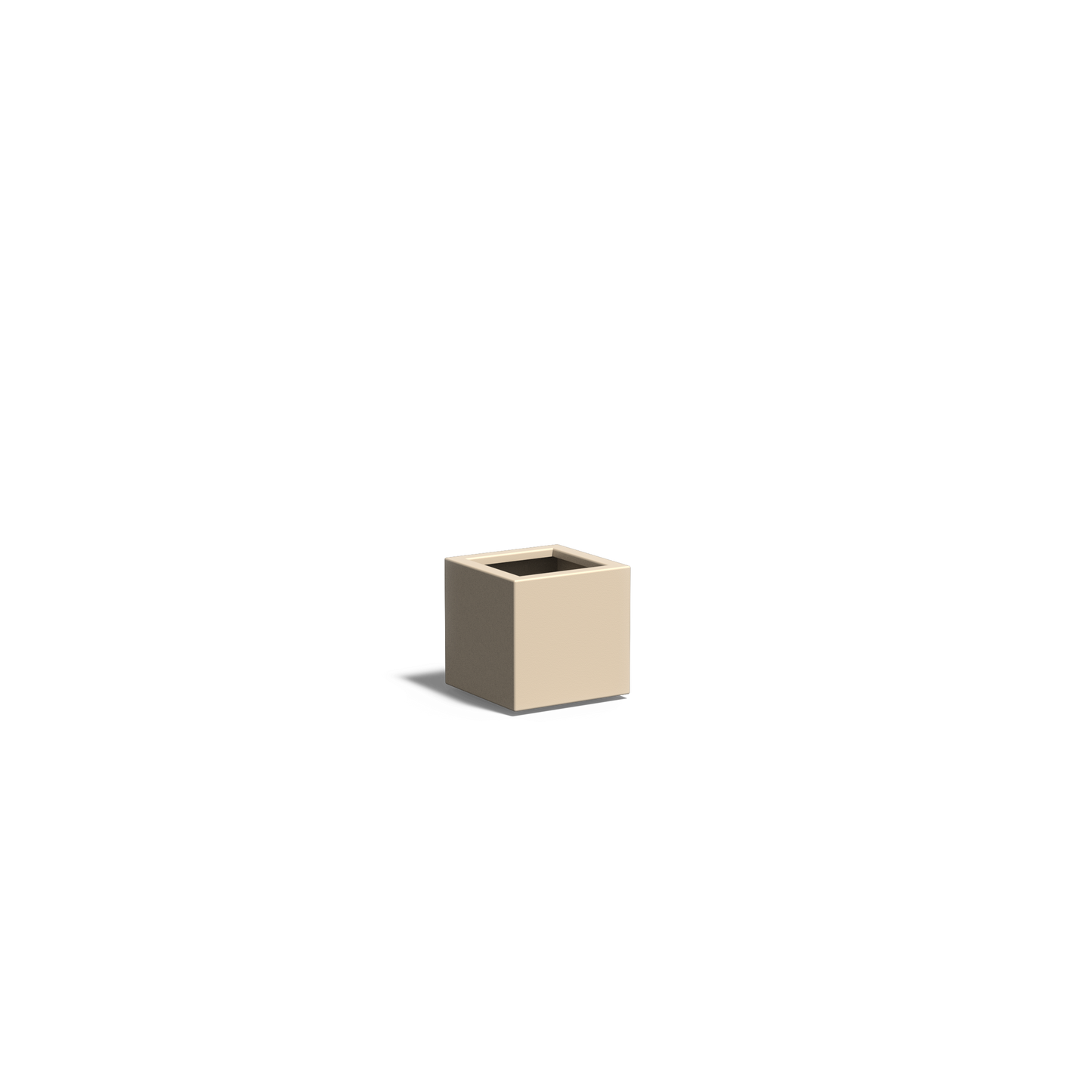 Aluminium Carrez Cube Planter
