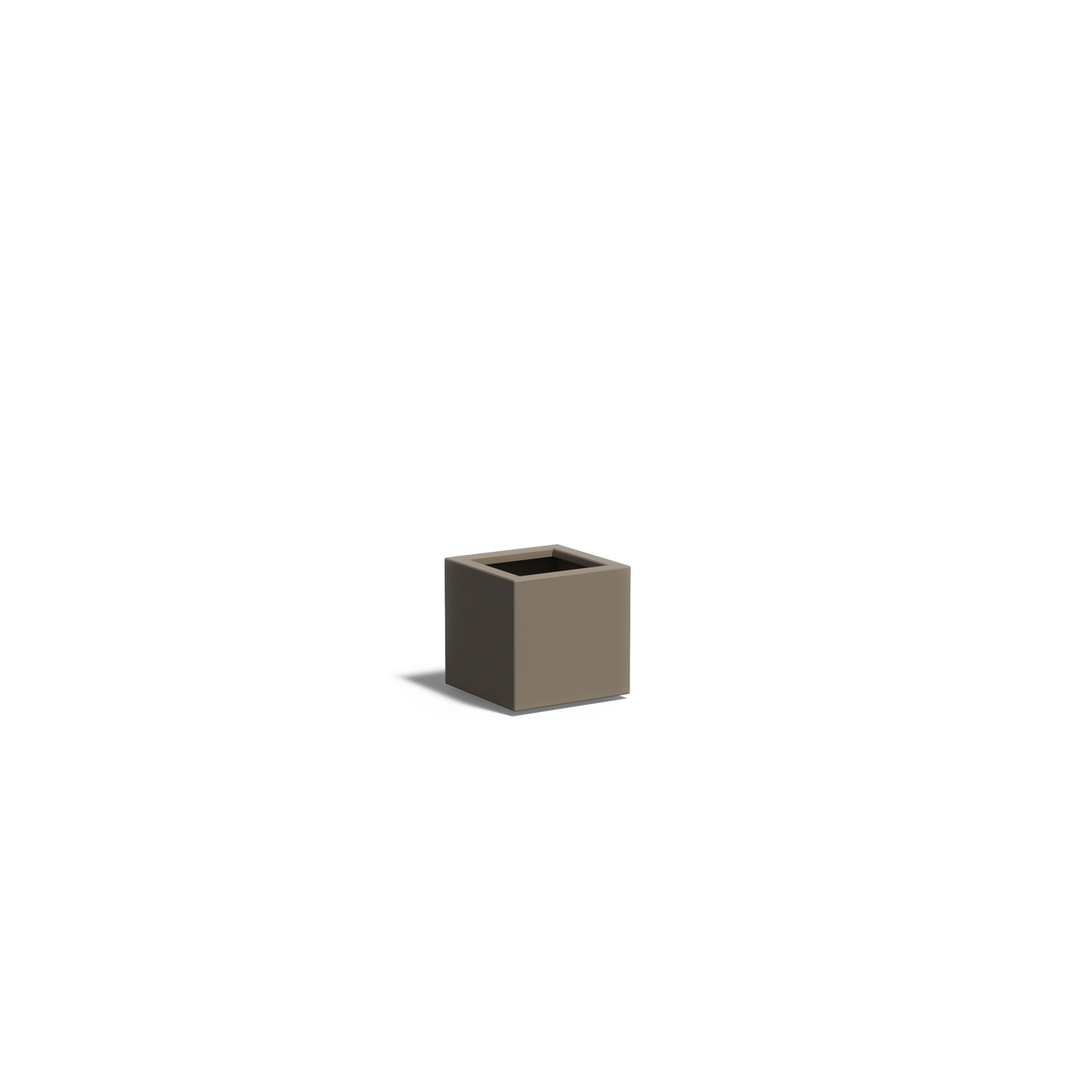 Aluminium Carrez Cube Planter