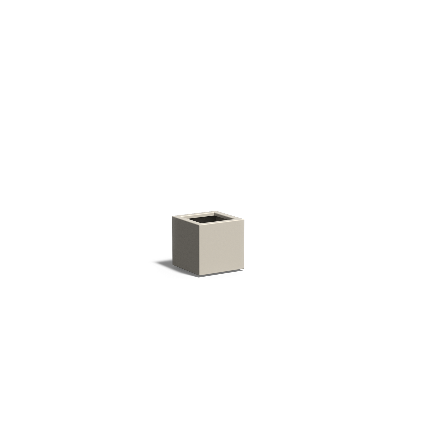 Aluminium Carrez Cube Planter